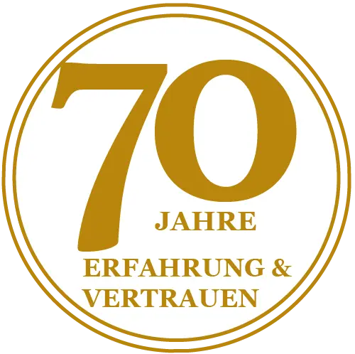 70 Jahre Erfahrung und Vertrauen